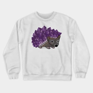 Amethyst Hedgehog Crewneck Sweatshirt